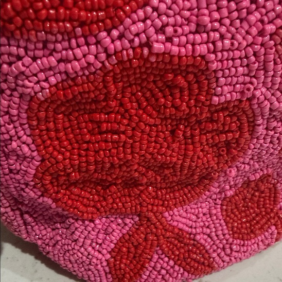 Limited Edition Target X Kate Spade Rose Beaded Drawstring Bag - Picture 7 of 9